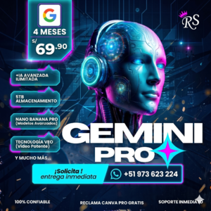 Gemini Pro - 4 Meses