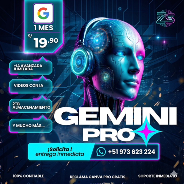 Google Gemini Pro - Zonia Store